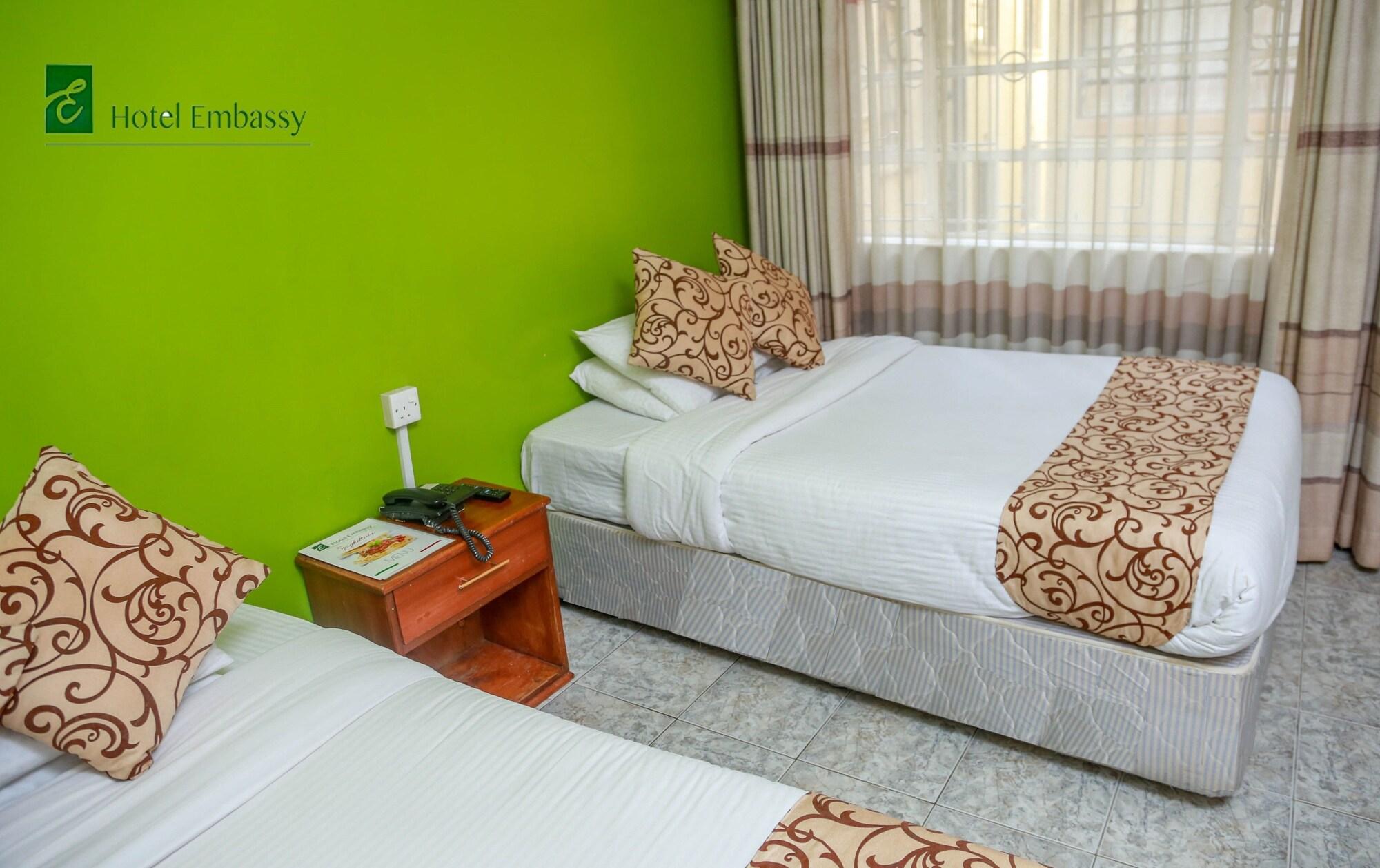 Hotel Embassy Nairobi Exterior foto
